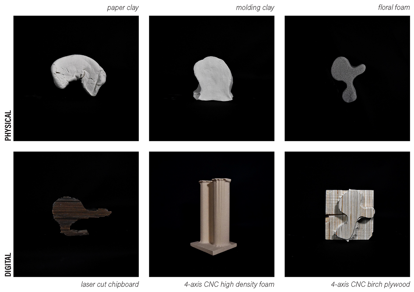 Process Images of Handrail Form Design