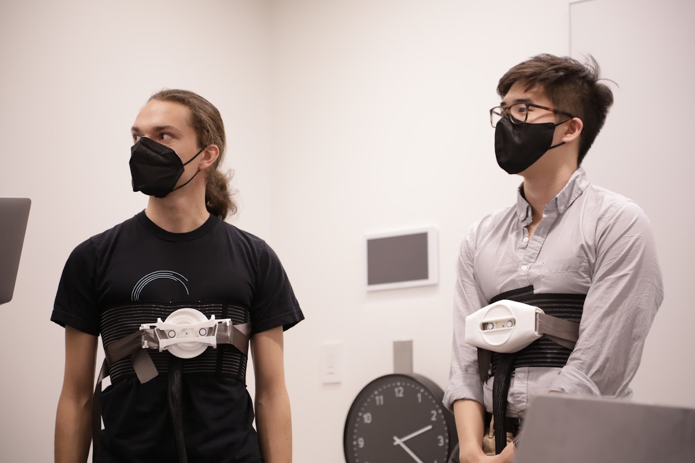 Hero shot image of people wearing inhale